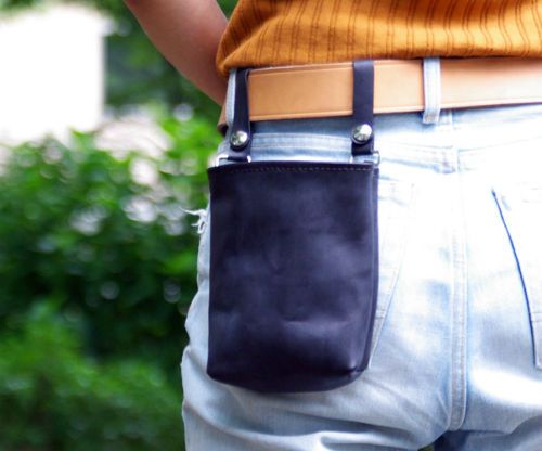 How to Make a Cool Leather Waist Bag