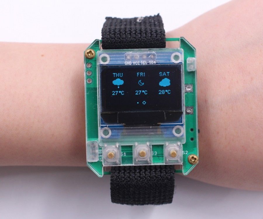 ESPWatch With Weather Forecasting