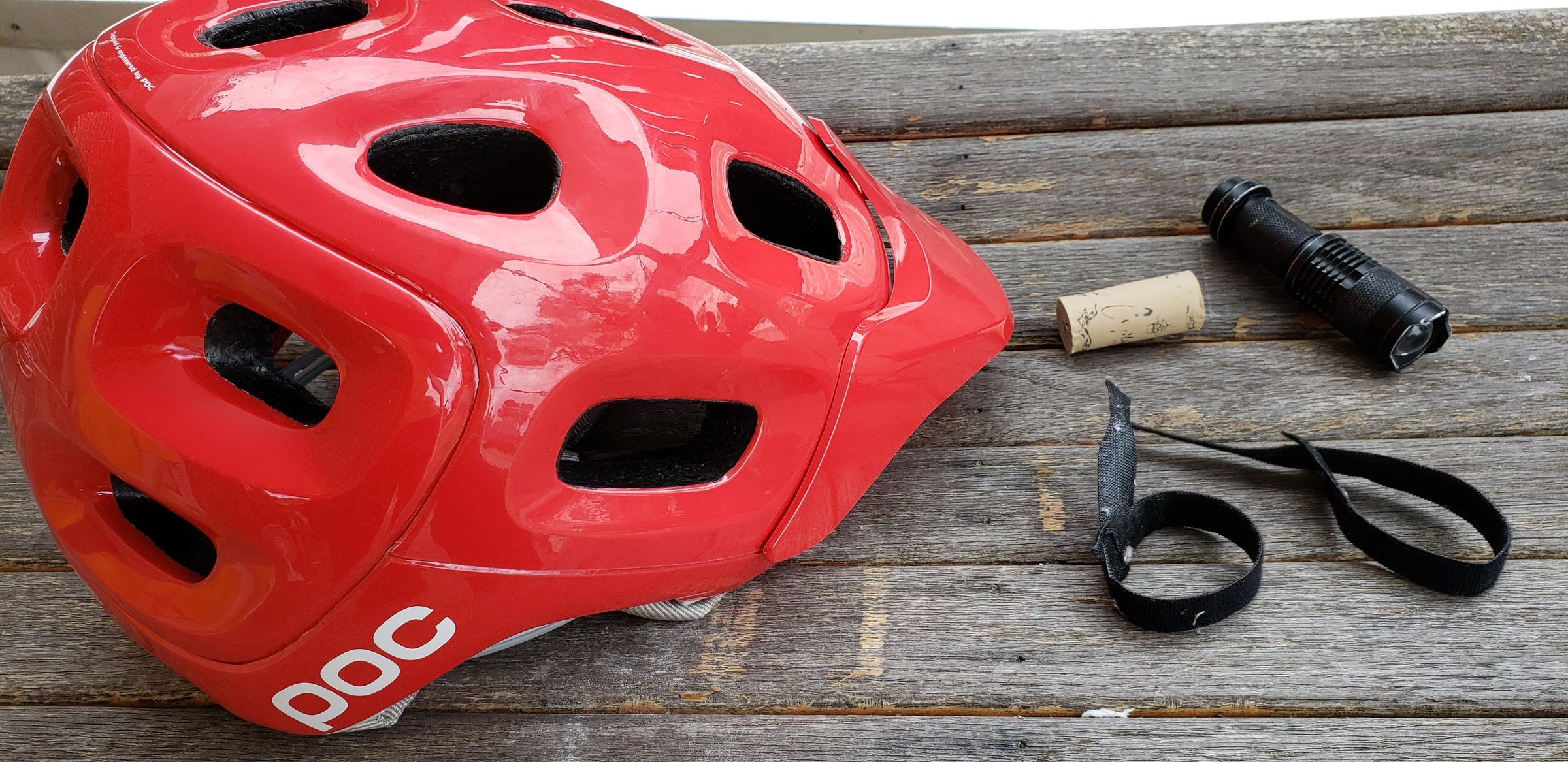 Bicycle Helmet Light Mount 4 Steps Instructables