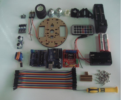 DIY Obstacle Avoidance and Ranging Robot for Arduino