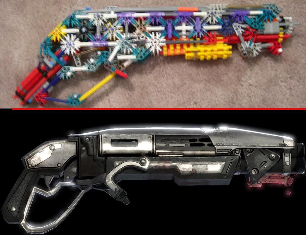 The KING of K'nex RBGs: the Gnasher Shotgun : 40 Steps - Instructables
