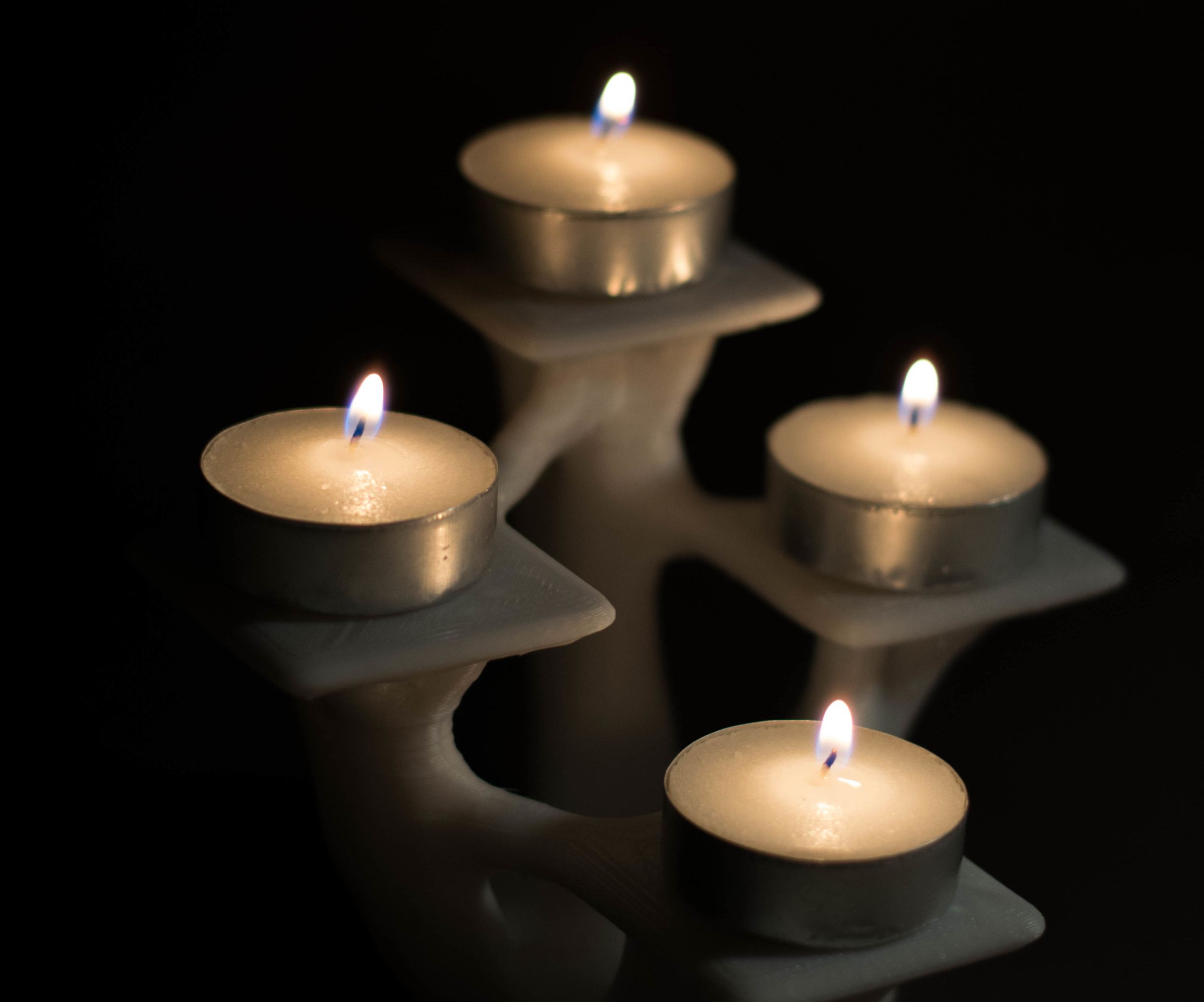 Topology Optimized Tealight Holder - TfCD