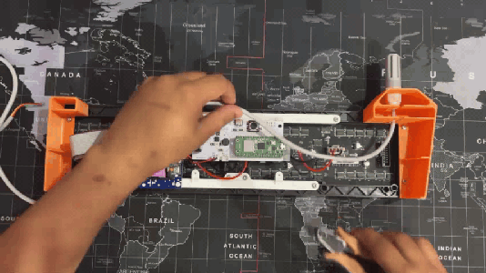 MATRIX SETUP & SGP40 PROBE ASSEMBLY