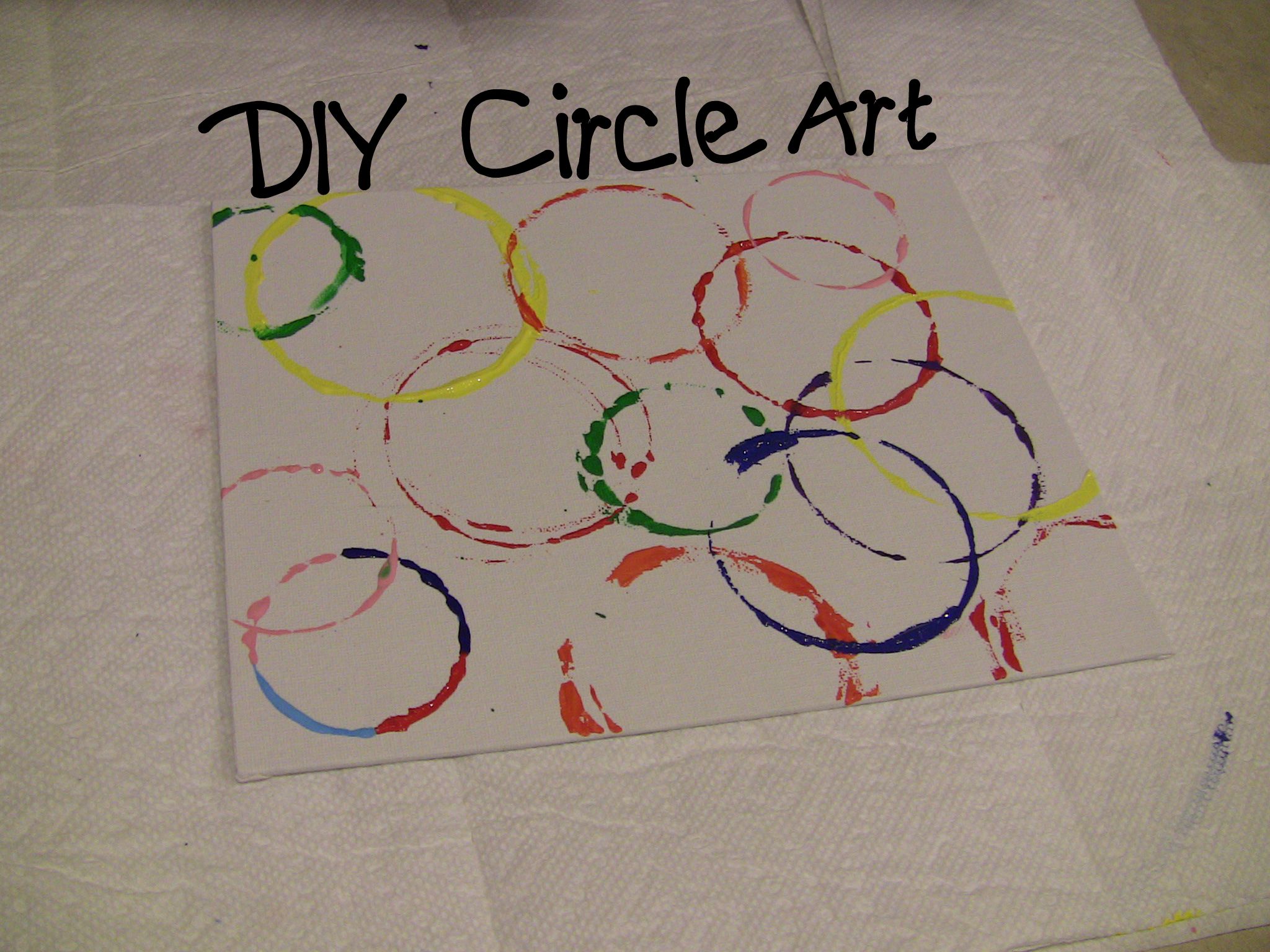 DIY Circle Art