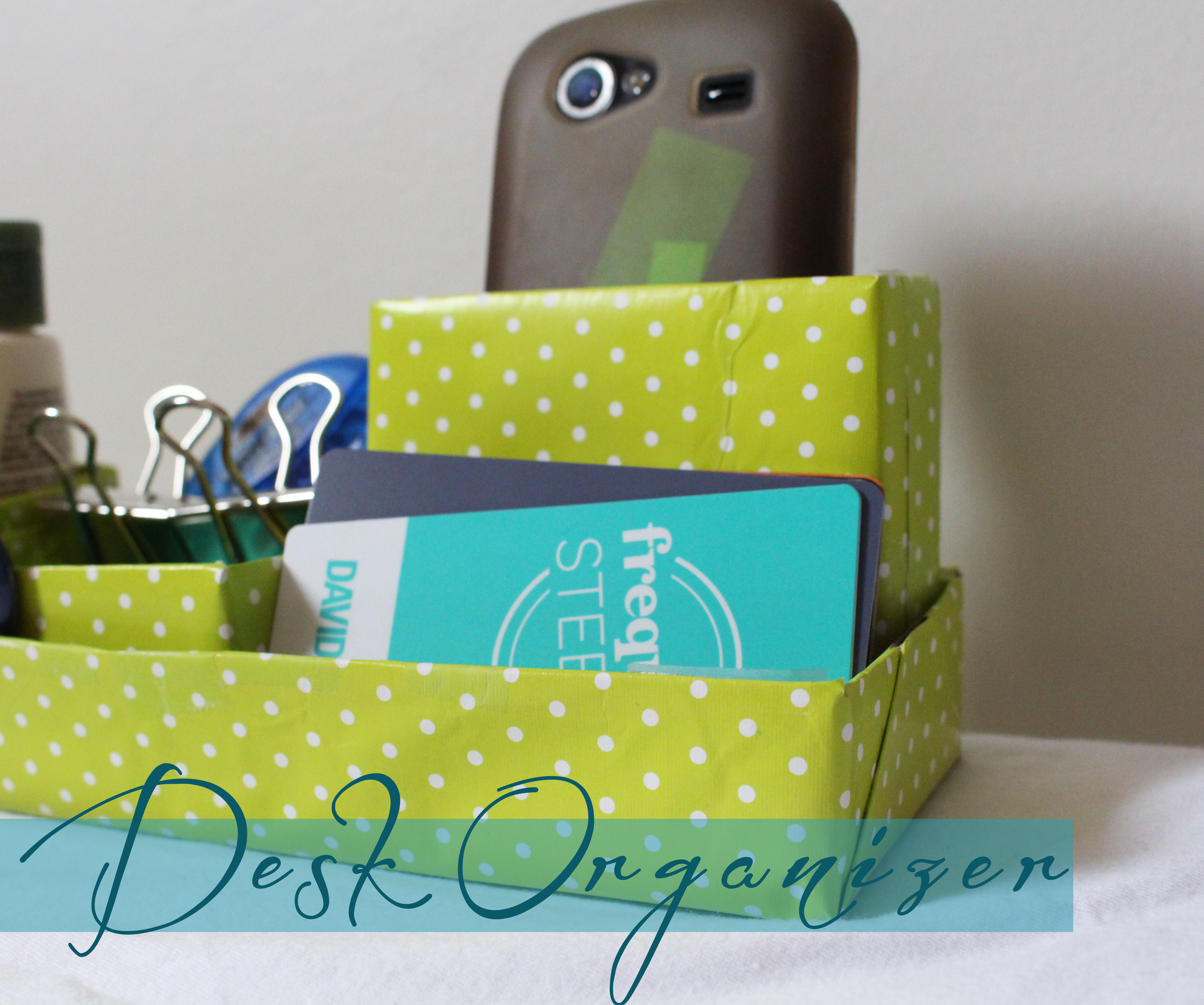 DIY: Desk Organizer