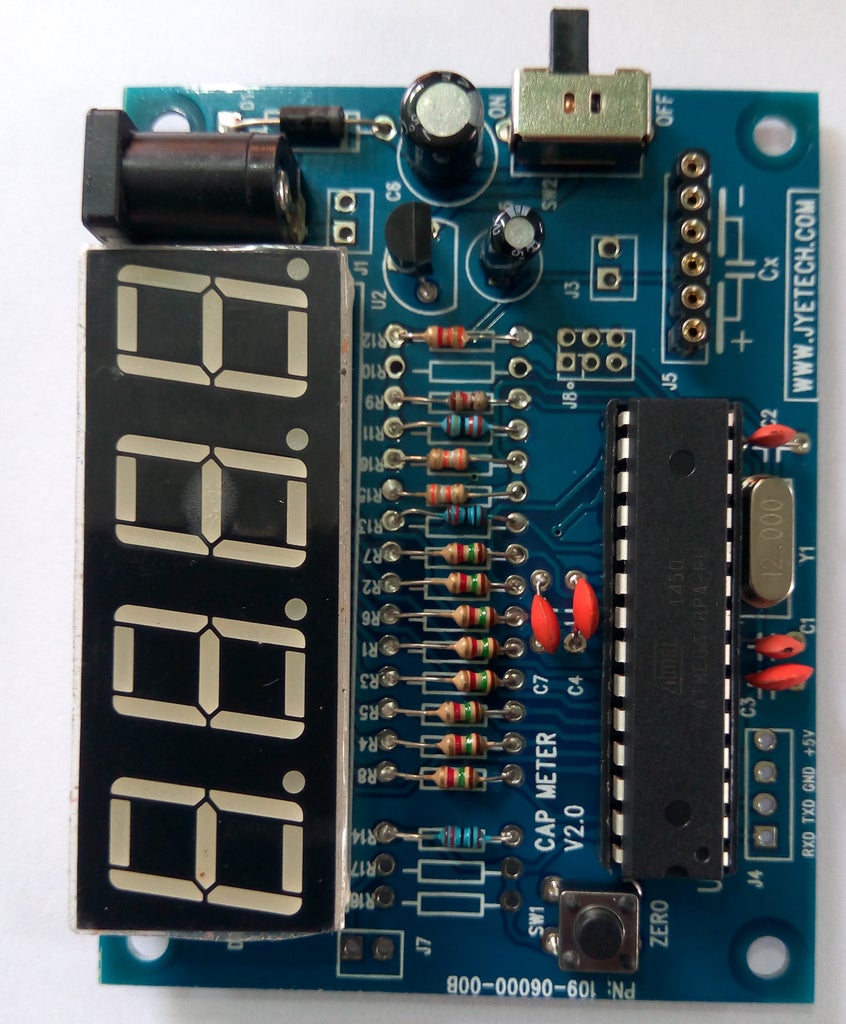 DIY Capacitance Meter : 7 Steps Circuit Diagram