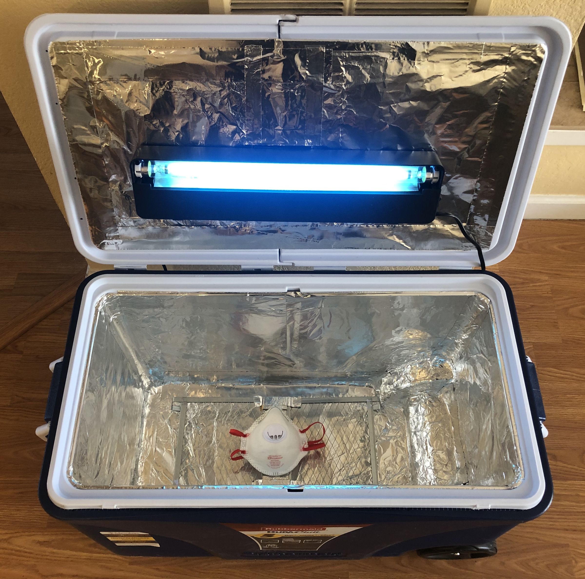 Homemade UVC Disinfection for COVID19 and Other Nasties 6