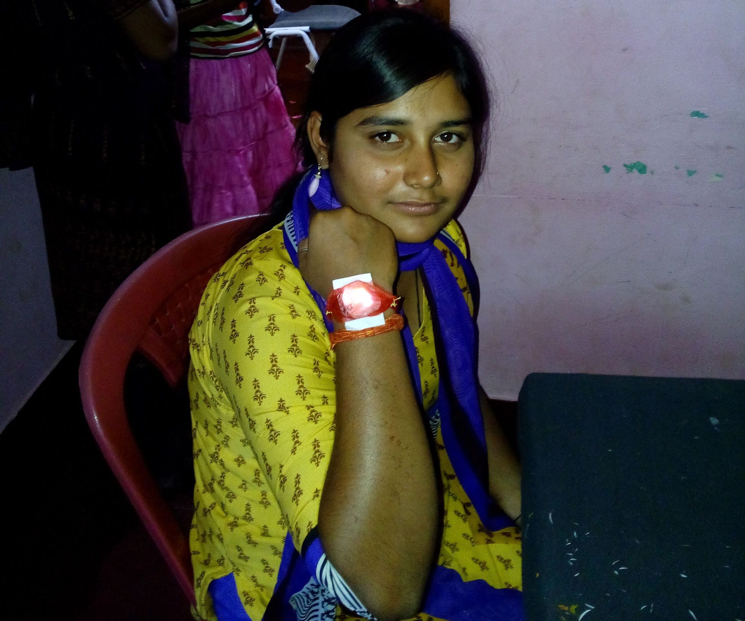 Textile bracelets