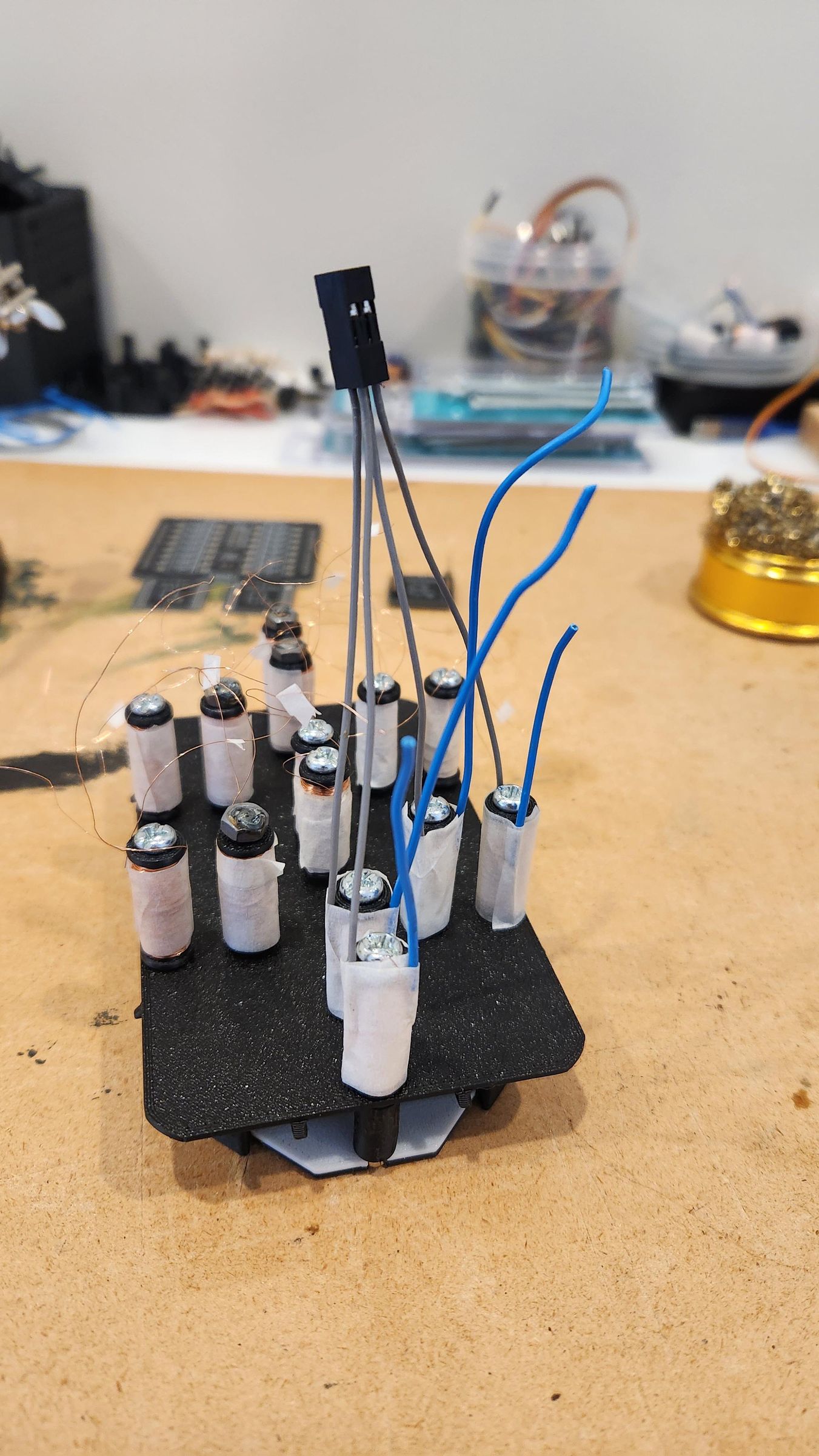 3D Printed Electromechanical 7-Segment Display : 34 Steps (with ...