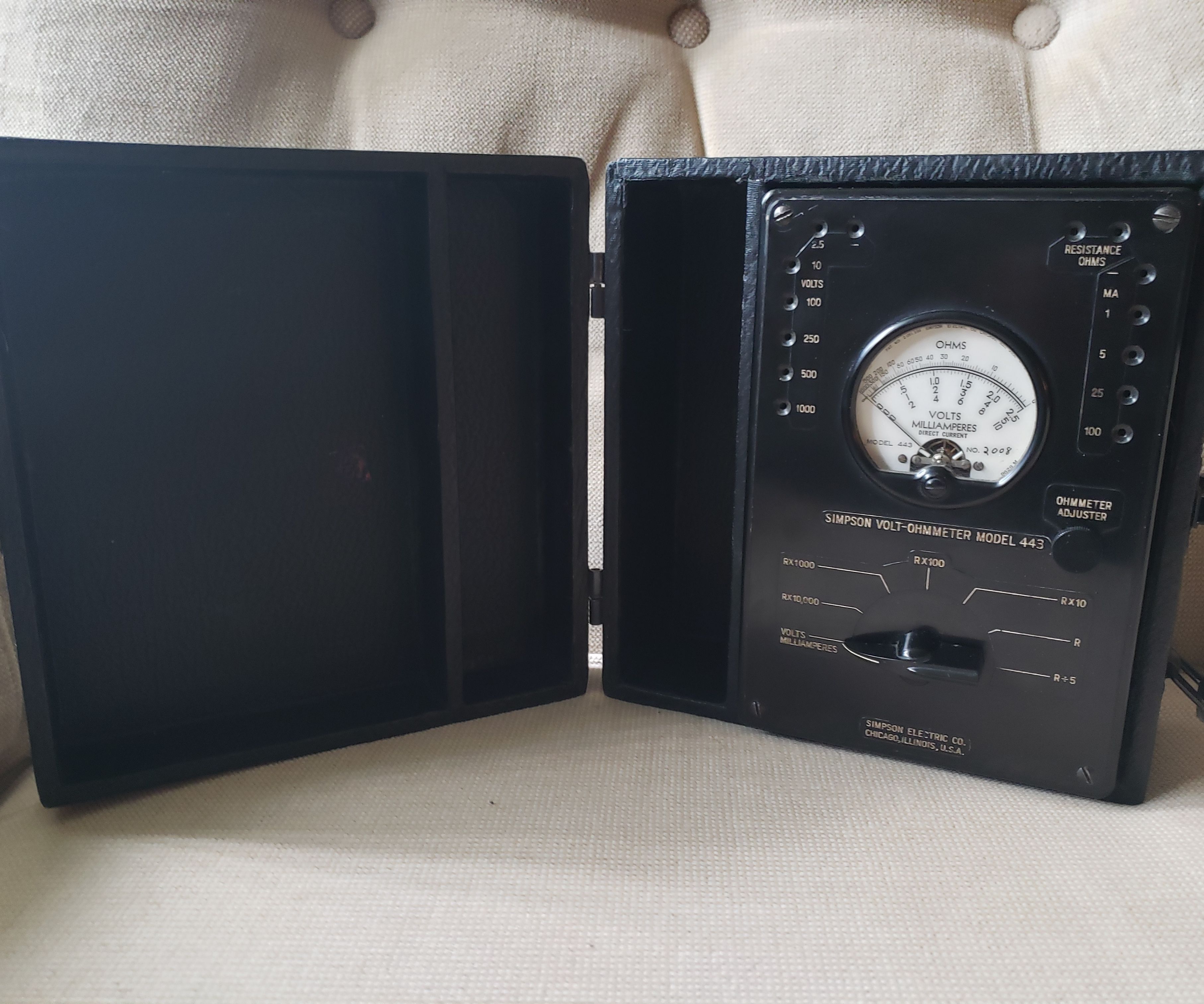 Restoring a WW2 Era Multimeter to Working Order.  