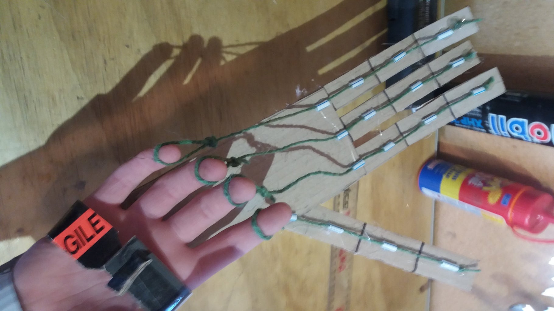 Cardboard Robot Hand (prototype) : 6 Steps - Instructables