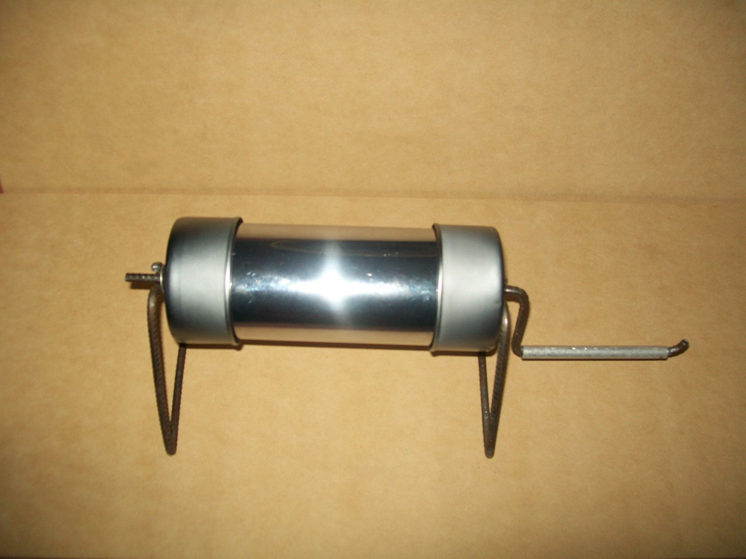 Do It Yourself Hand Cranked Coffee Roaster.