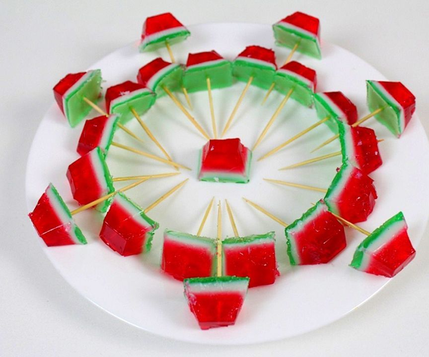 DIY Jelly Watermelon | GUMMY JELLO WATERMELON SLICES