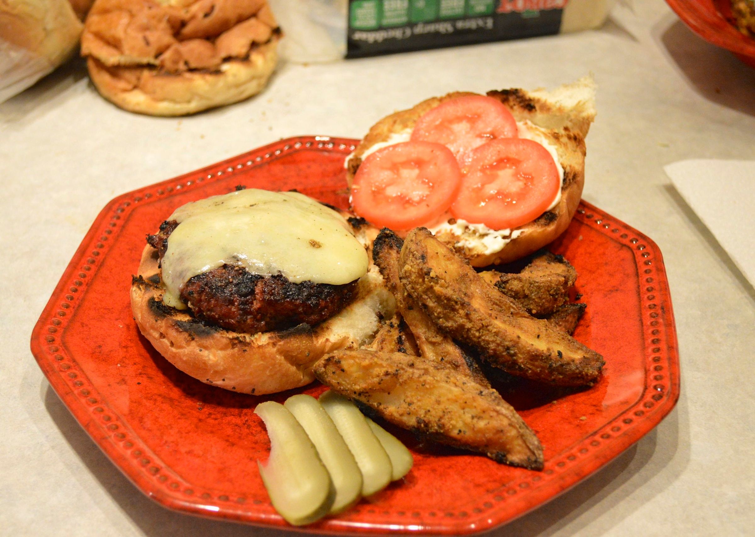 No Fry French Fried JoJo Potato's Done on the Grill 5 Steps
