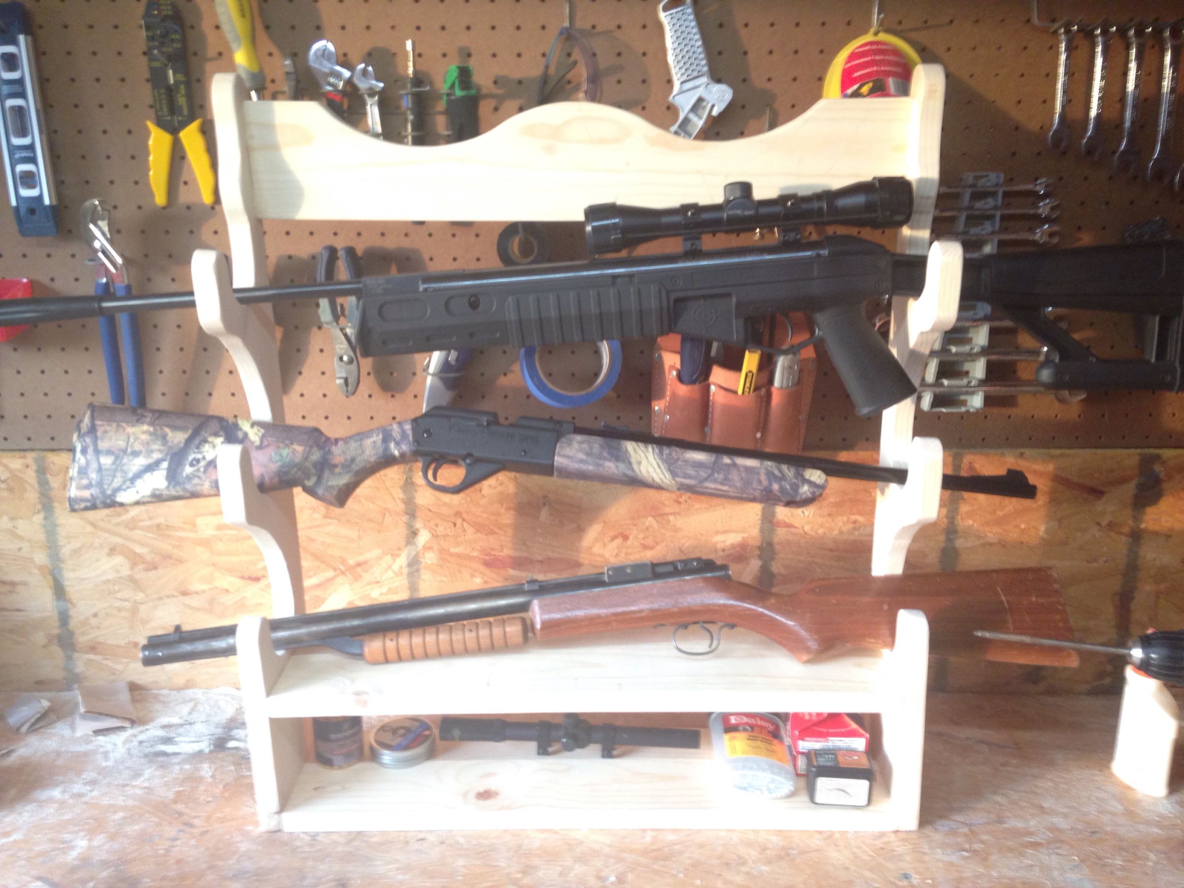 Wooden Gun Rack : 15 Steps (with Pictures) - Instructables