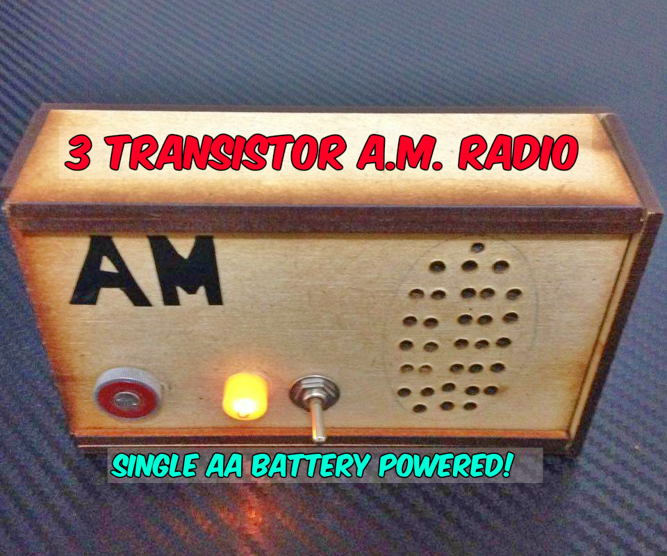 MAKE a 1.5V AM RADIO! 
