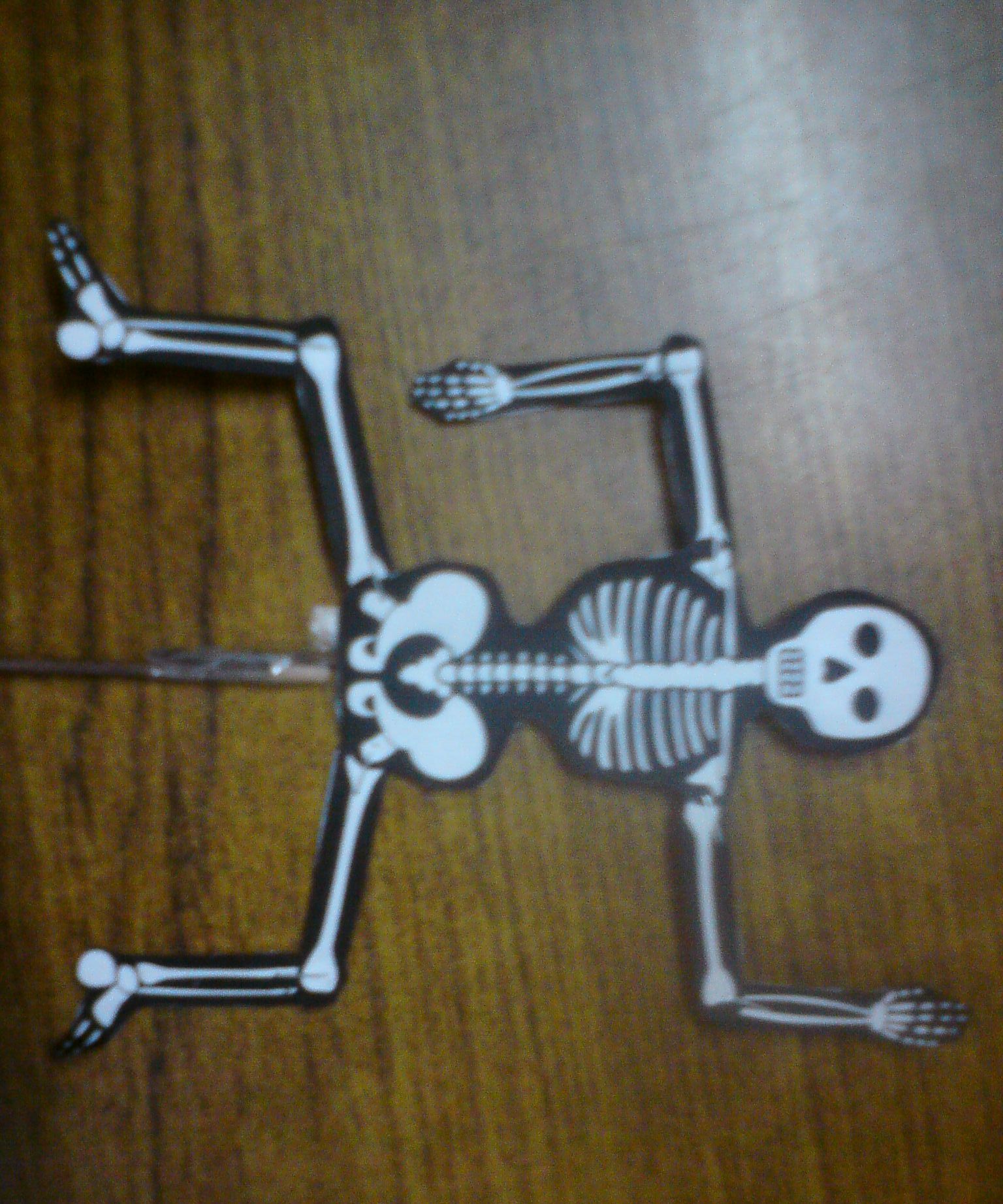  DIY HALLOWEEN SKELETON