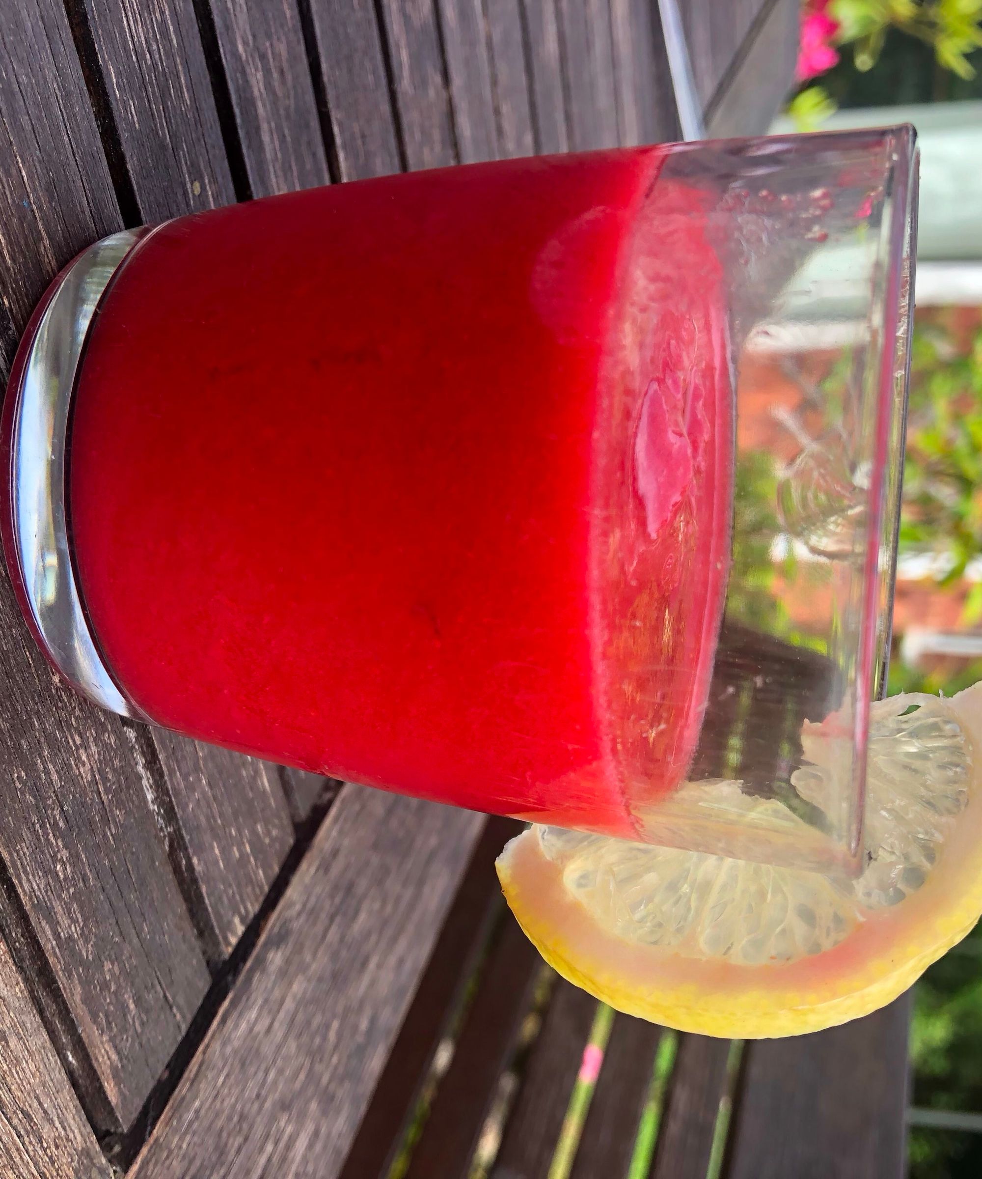 Raspberry Lemonade Fruit Cooler 