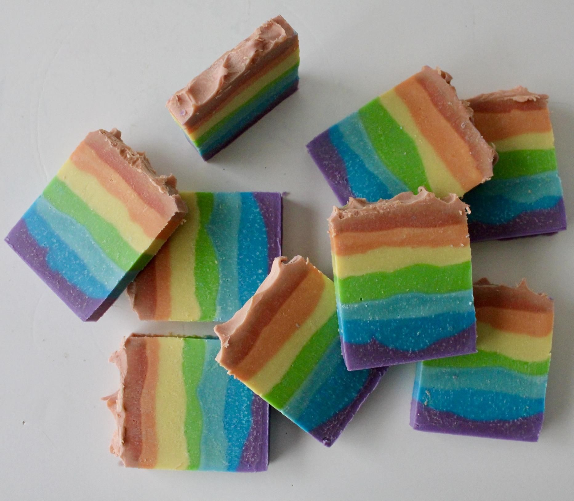 Rainbow Handmade Soap : 7 Steps (with Pictures) - Instructables