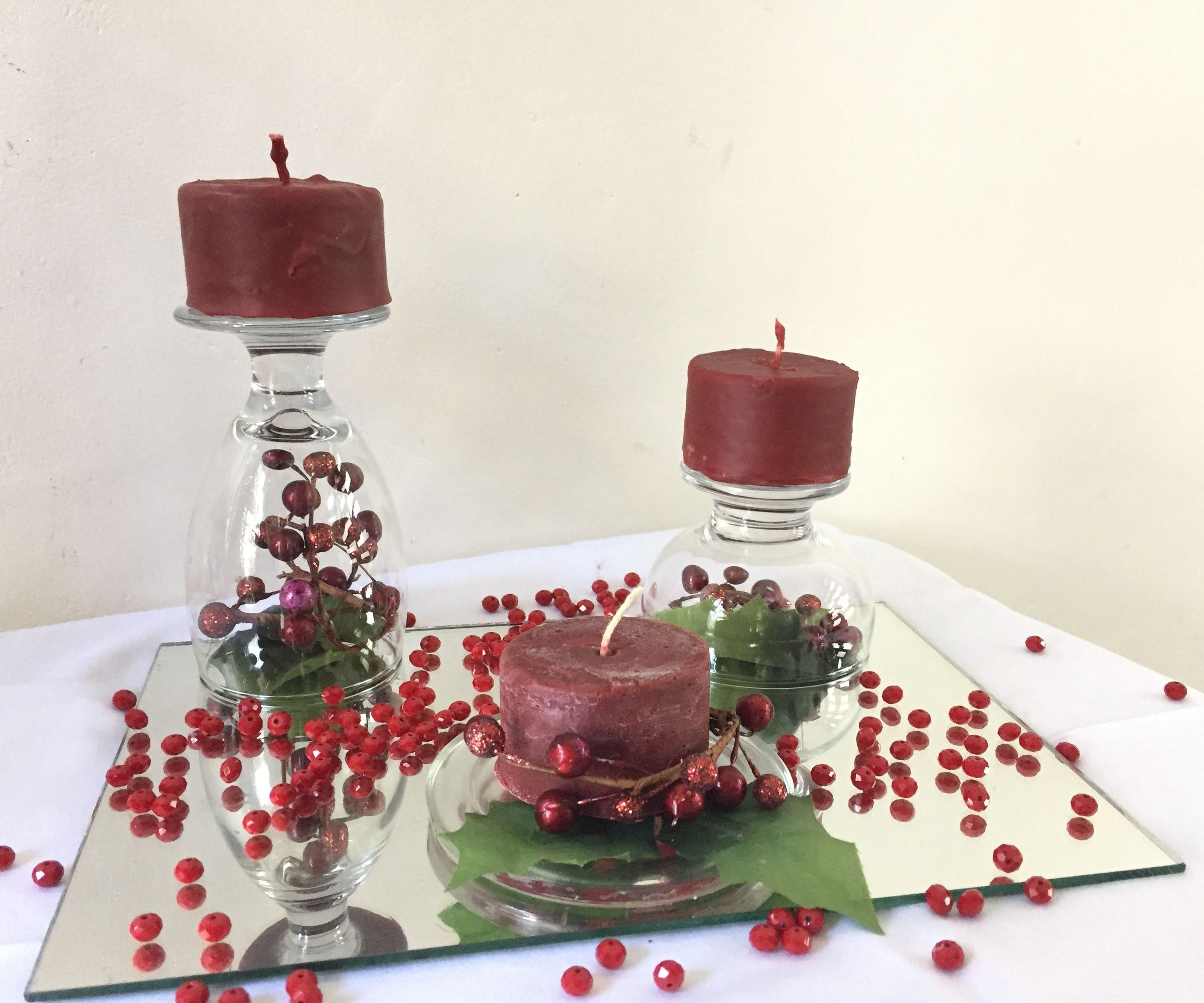 Candle Decoration for X-Mas