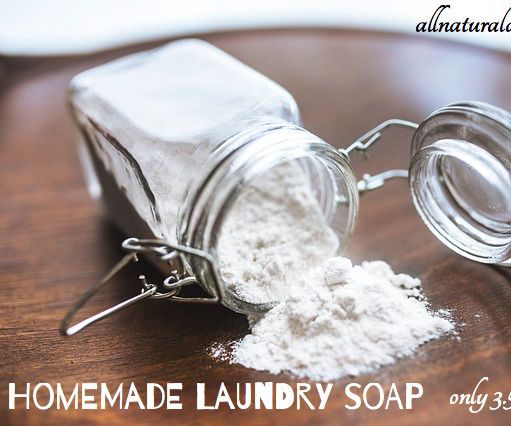 Homemade Laundry Soap - Only 3.5 Cents Per Load!