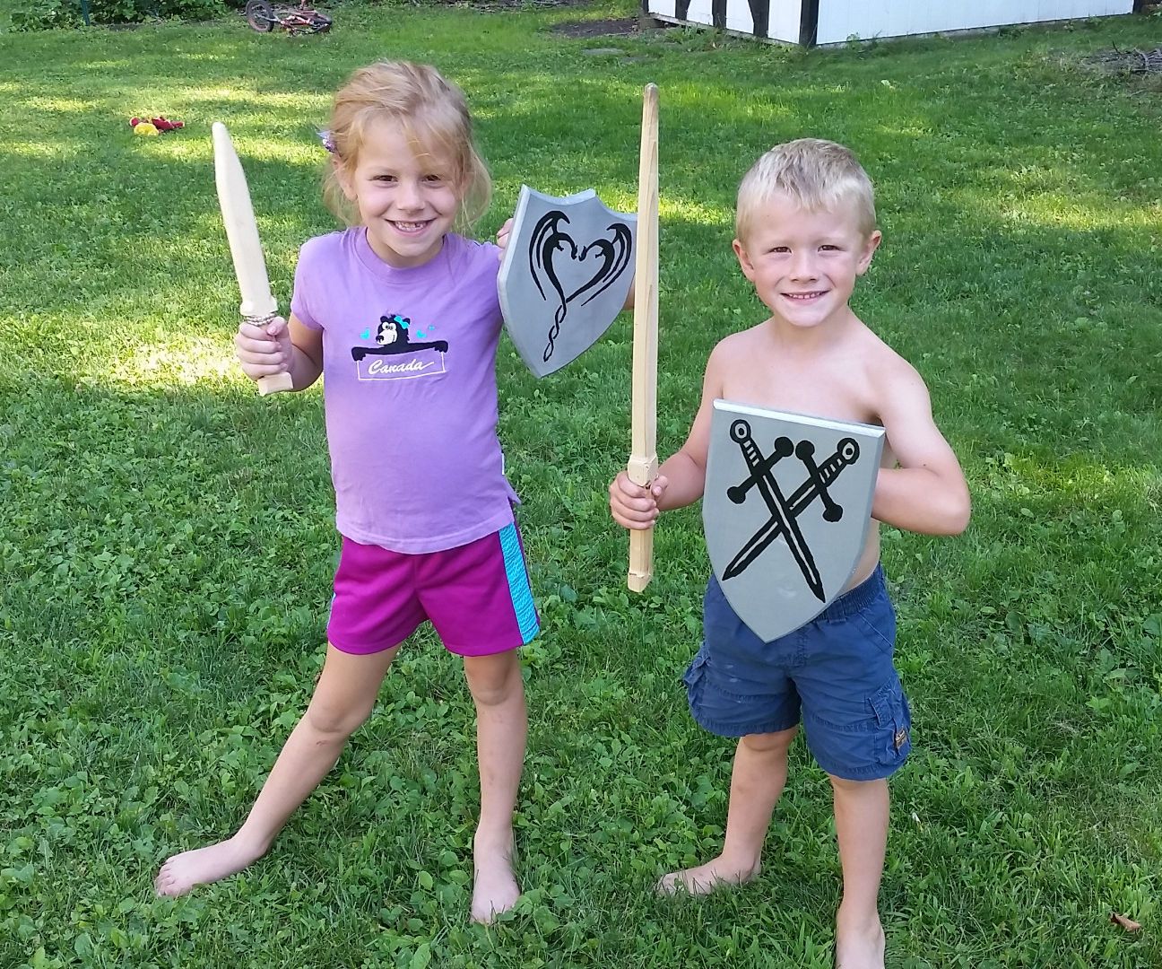 Simple Wooden Shield