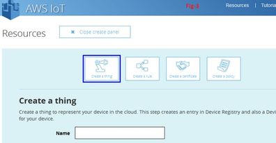 Setup AWS IoT
