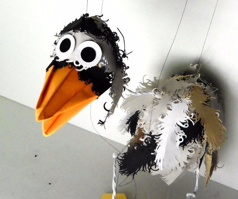 Papercraft String Puppet