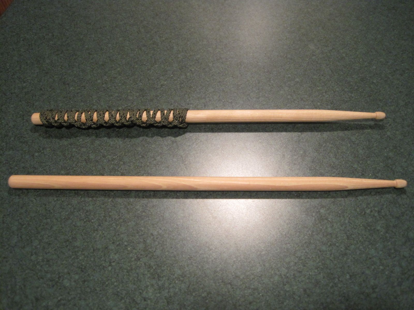 Paracord-Wrapped Drumsticks