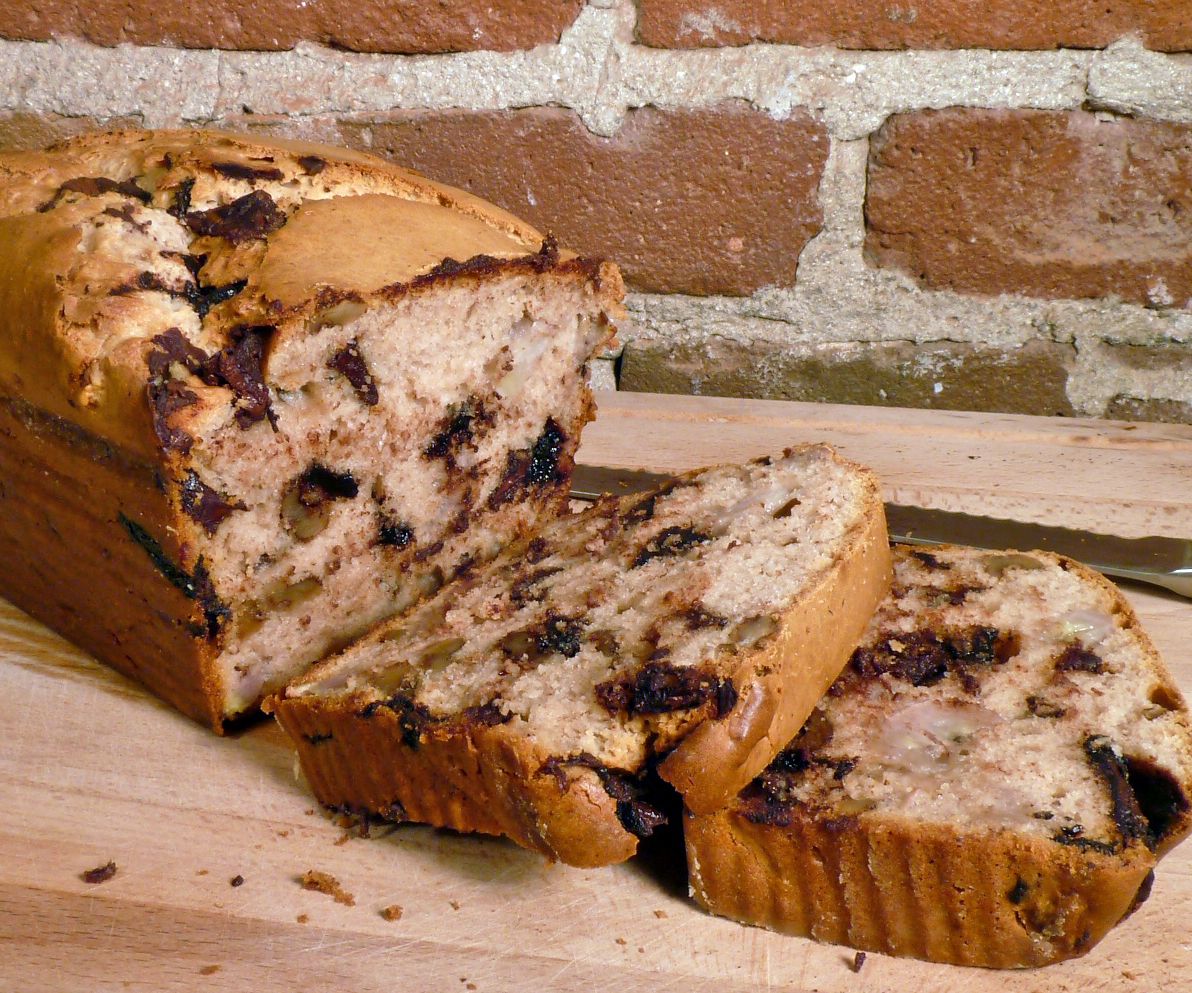 Chunky Monkey Ice Cream Bread