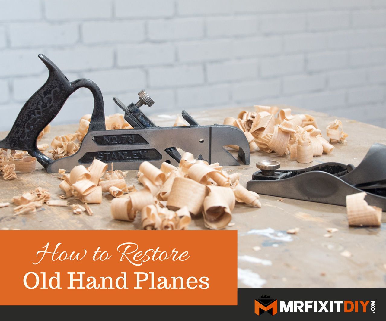 How to Restore Old Woodworking Planes