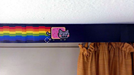 Nyan Cat Curtain Border