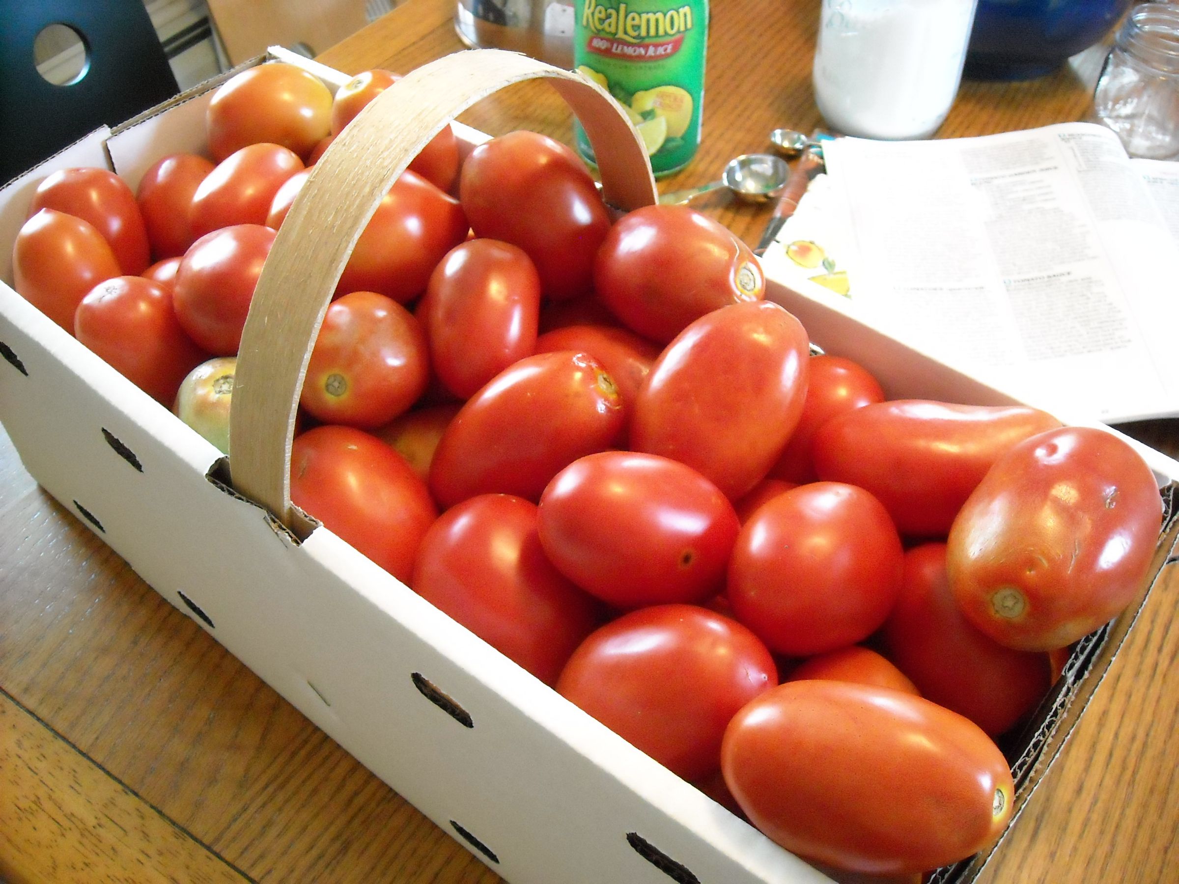 Canning Tomatoes = Summertime All Year Long!
