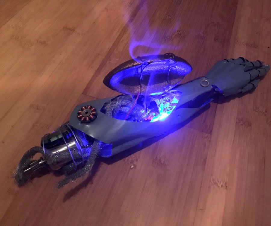 Cyborg Incense Burner