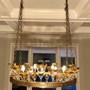 Wine Glass Chandelier