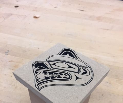 Bent-Wood Box With CNC Carved Lid