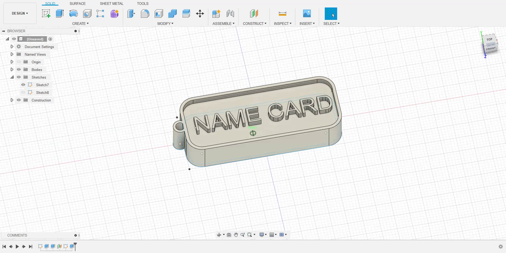 Design for 3D Printing a Name Tag Using Fusion 360 - Instructables