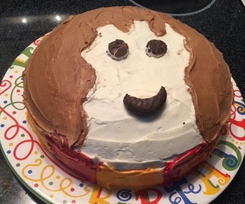 Hermione Granger Cake