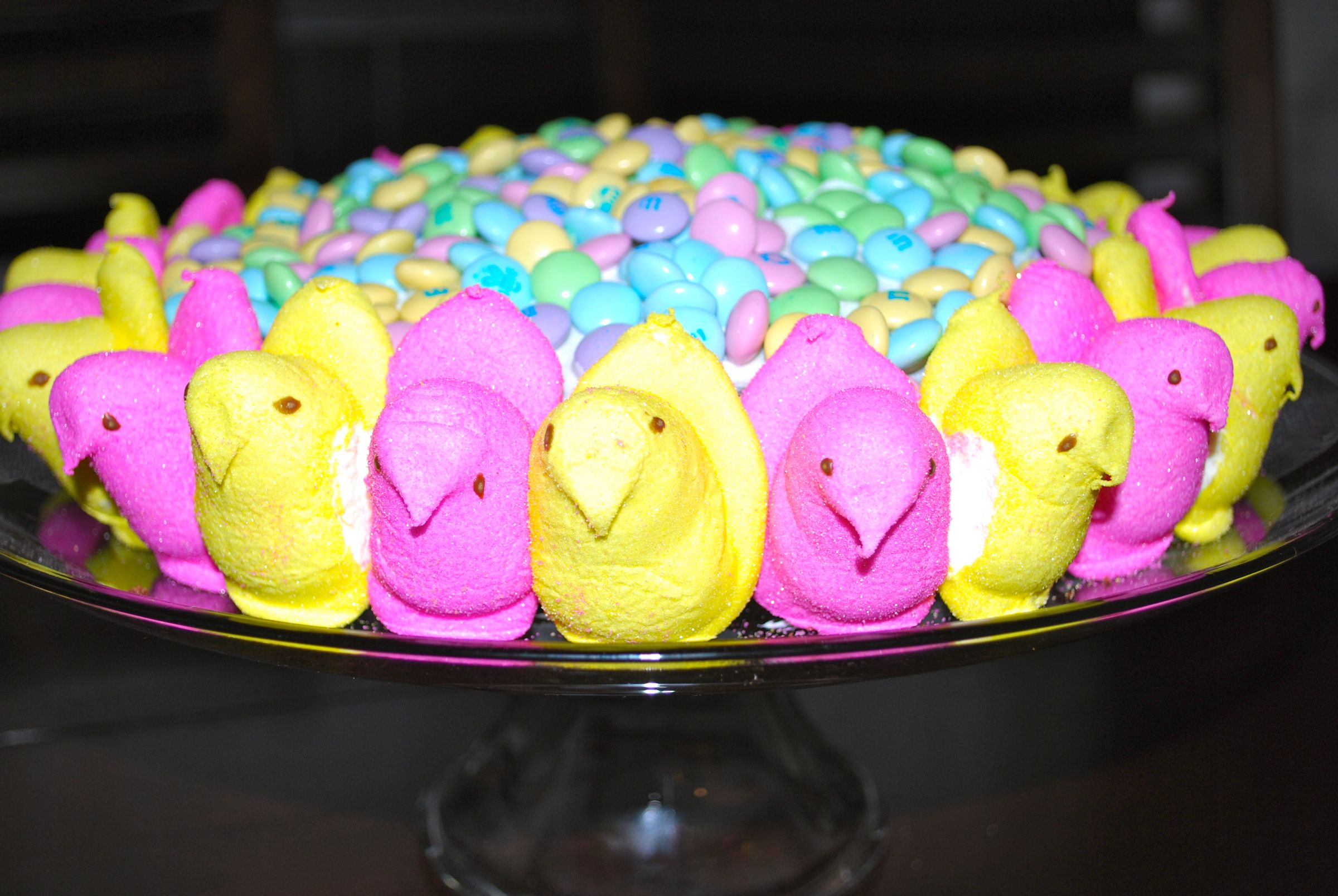 Peeps Easter Cake