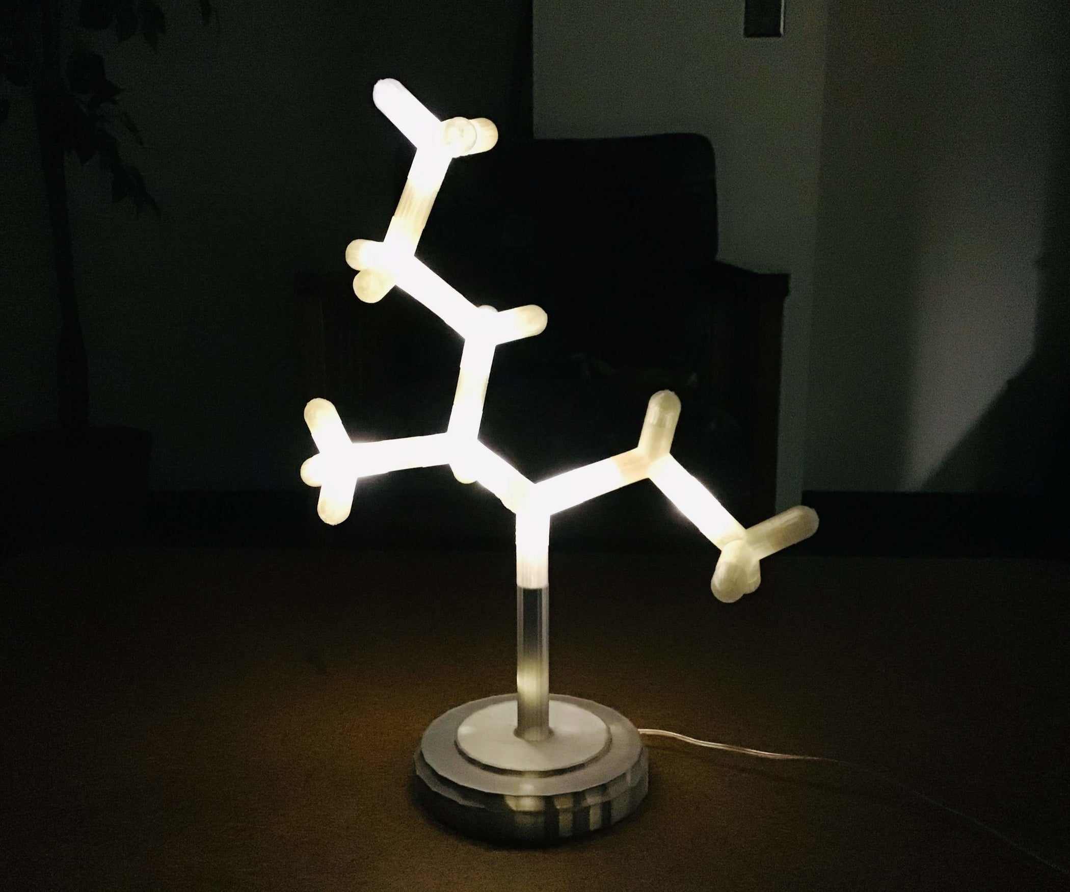 Modular Molecule Lamp : 11 Steps (with Pictures) - Instructables