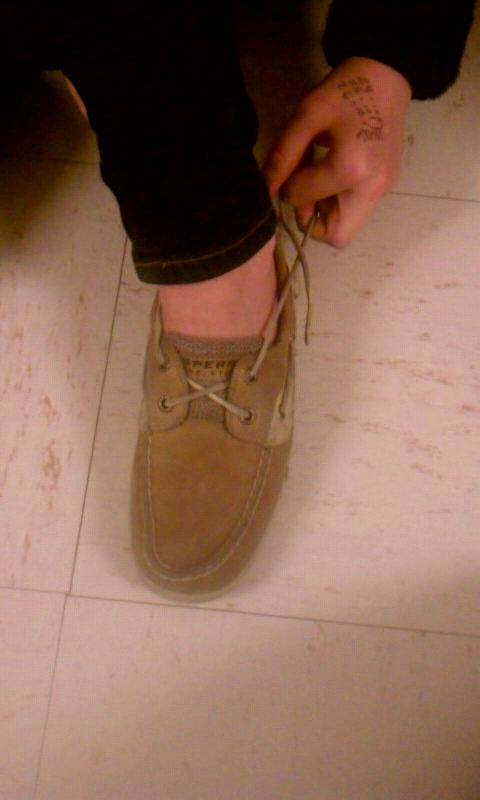 How to Tie a Shoe!:)