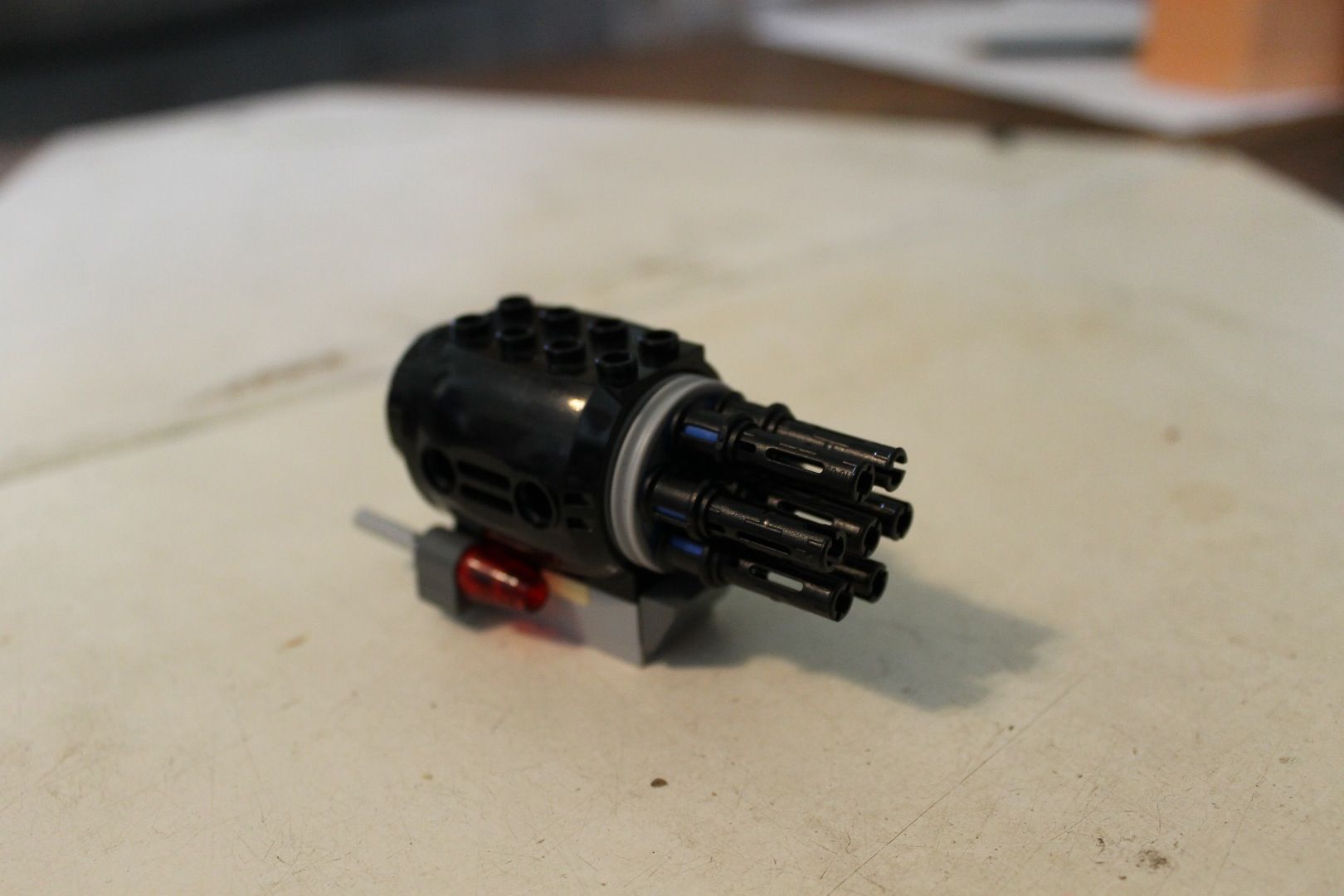 Lego Machine Gun Turret 3 Steps Instructables