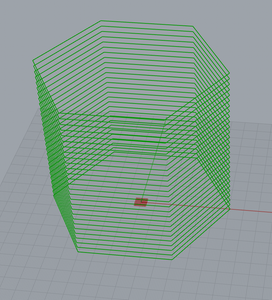 Series of Stacked Polygons