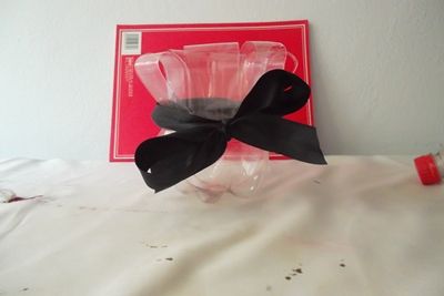 Convert a bottle into a beautiful vase