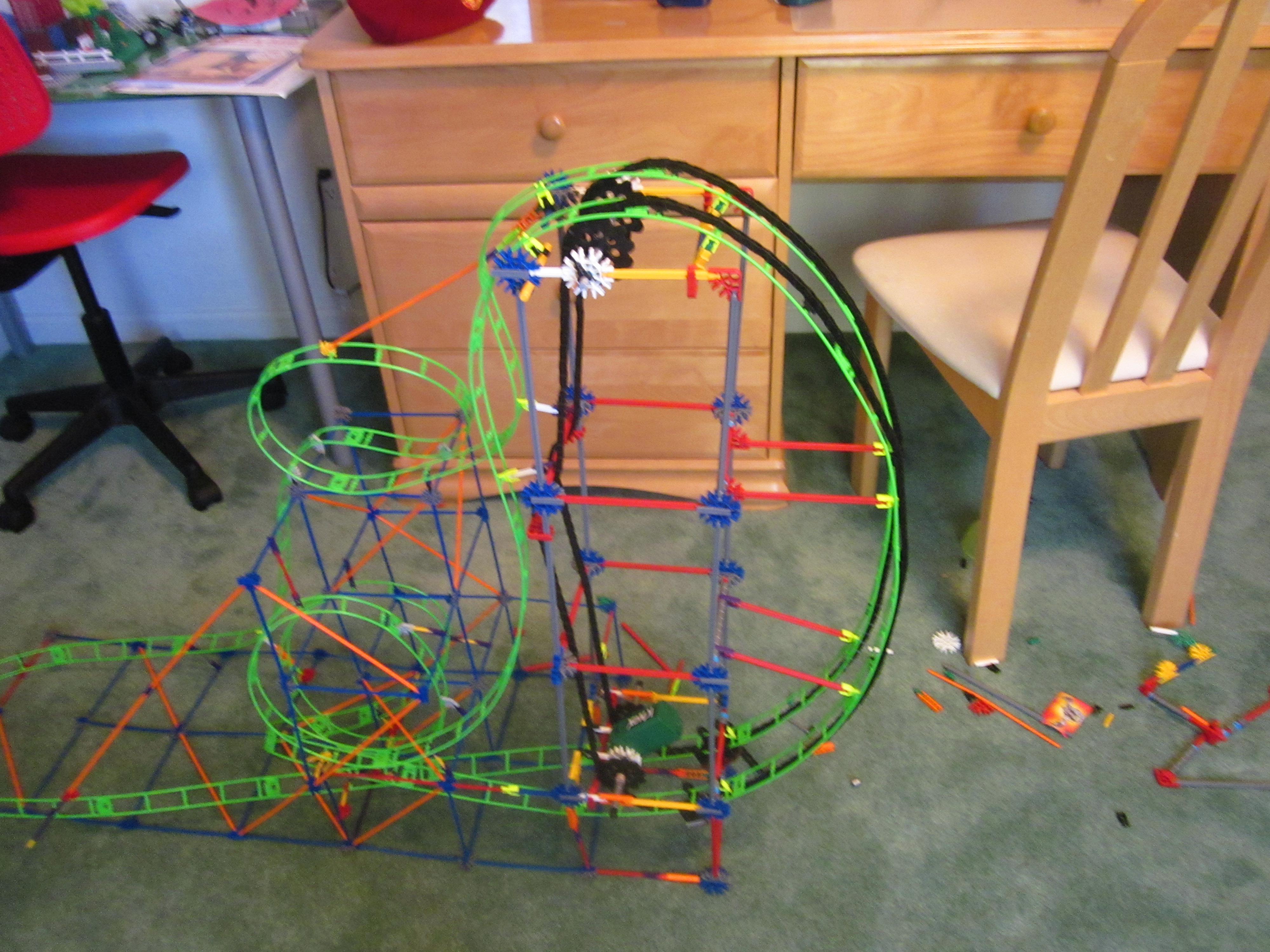 K'nex Roller Coaster Instructables
