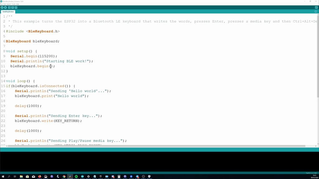 Looking at the Example