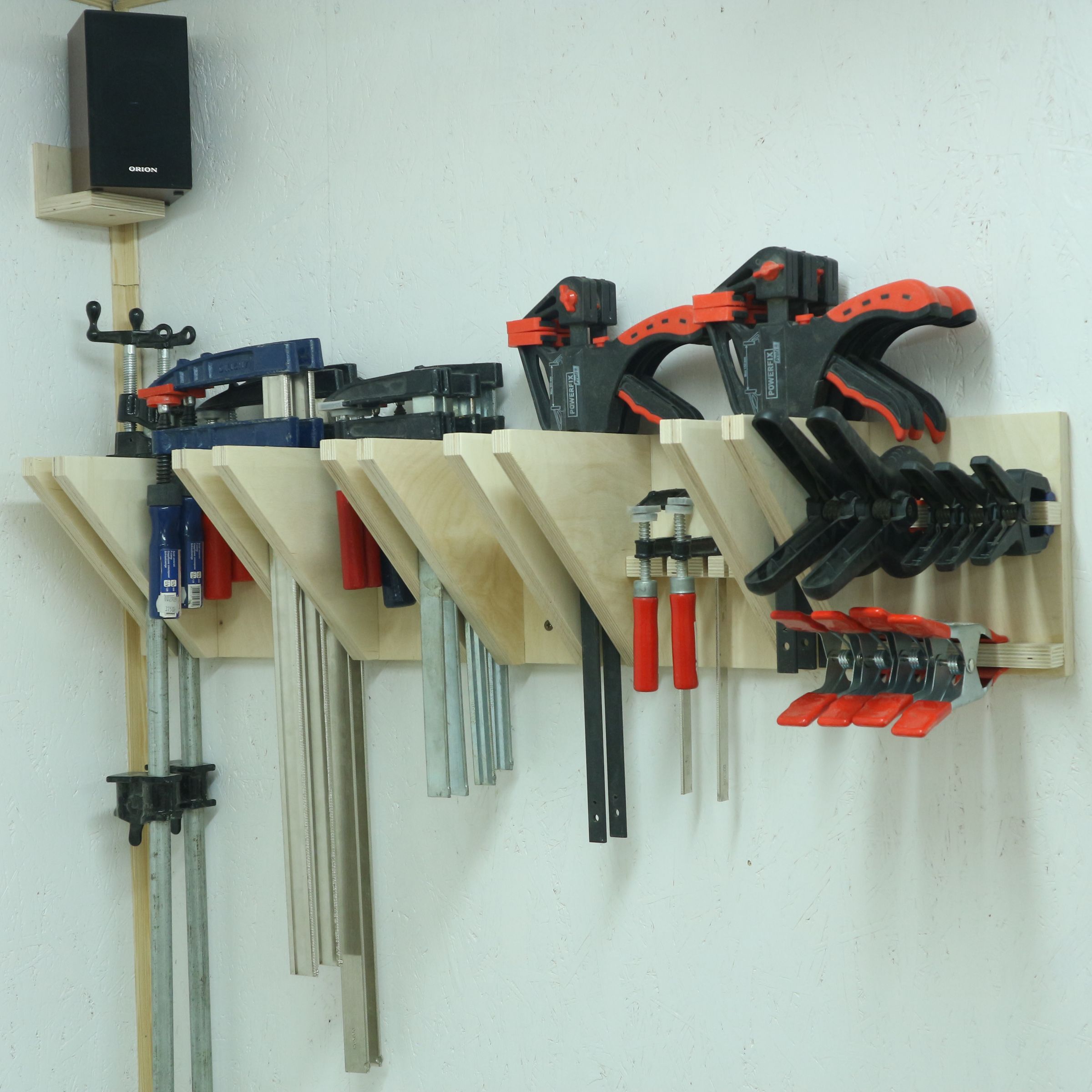 Quick Universal Clamp Rack : 6 Steps (with Pictures) - Instructables