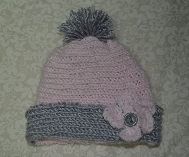 Easy but cute crocheted cap