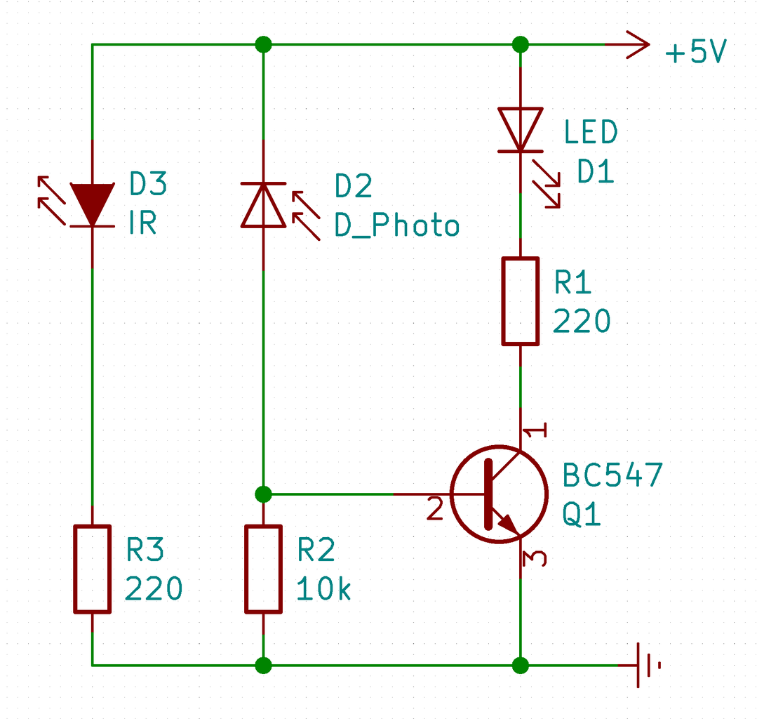 Ir Phototransistor Circuit