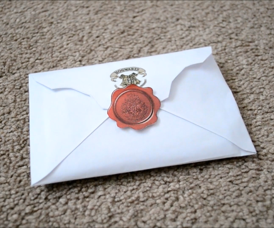 Hogwarts Acceptance Letter Harry Potter DIY | CassKnowlton